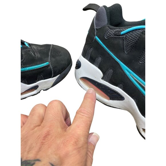 Nike Air Max Uptempo 97  Mens Black teal pink retro high top sneakers Size 13 SK - Picture 15 of 16